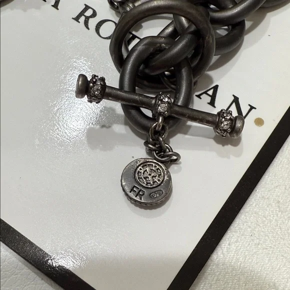 Freida Rothman’s Favorite Chunky Link Toggle Necklace - Picture 5 of 5